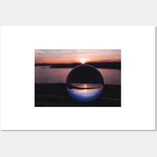 The Sunset in a Crystal Ball Posters and Art